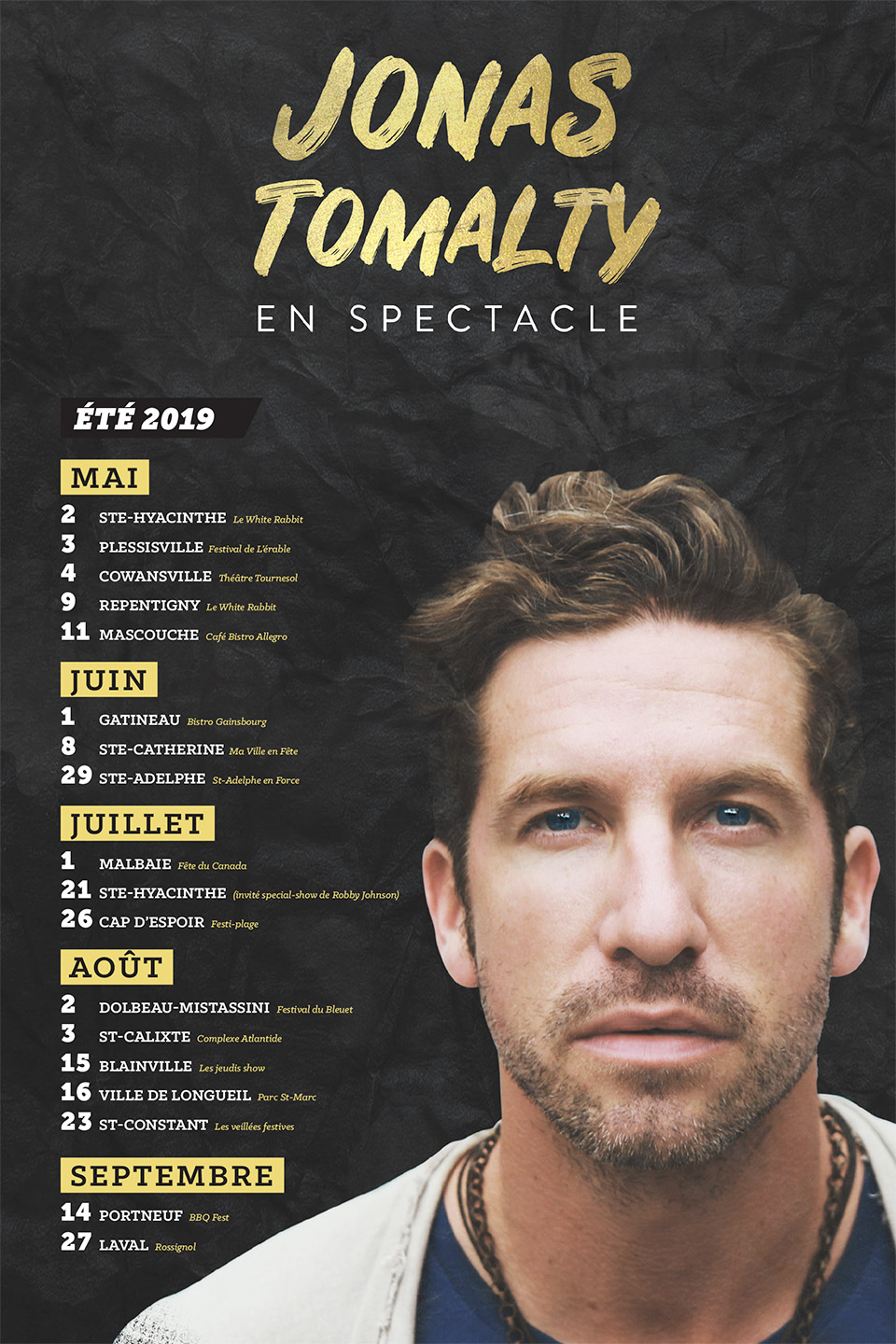 Jonas Tomalty Été 2019
